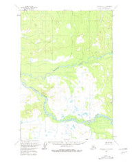 Lime Hills C-7 Alaska Historical topographic map, 1:63360 scale, 15 X 15 Minute, Year 1954