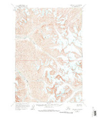 Lime Hills D-3 Alaska Historical topographic map, 1:63360 scale, 15 X 15 Minute, Year 1958
