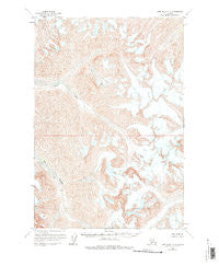 Lime Hills D-3 Alaska Historical topographic map, 1:63360 scale, 15 X 15 Minute, Year 1958