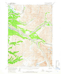 Lime Hills D-4 Alaska Historical topographic map, 1:63360 scale, 15 X 15 Minute, Year 1958