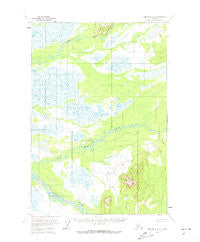 Lime Hills D-8 Alaska Historical topographic map, 1:63360 scale, 15 X 15 Minute, Year 1954