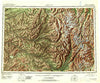 Lime Hills Alaska Historical topographic map, 1:250000 scale, 1 X 3 Degree, Year 1951