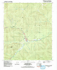 Livengood A-1 SE Alaska Historical topographic map, 1:25000 scale, 7.5 X 7.5 Minute, Year 1992