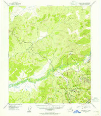 Livengood A-2 Alaska Historical topographic map, 1:63360 scale, 15 X 15 Minute, Year 1954