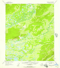 Livengood A-4 Alaska Historical topographic map, 1:63360 scale, 15 X 15 Minute, Year 1953