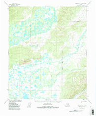 Livengood A-4 Alaska Historical topographic map, 1:63360 scale, 15 X 15 Minute, Year 1951