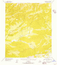 Livengood A-6 Alaska Historical topographic map, 1:63360 scale, 15 X 15 Minute, Year 1952