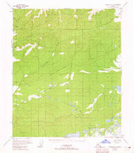 Livengood A-6 Alaska Historical topographic map, 1:63360 scale, 15 X 15 Minute, Year 1953