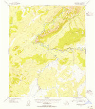 Livengood B-2 Alaska Historical topographic map, 1:63360 scale, 15 X 15 Minute, Year 1954