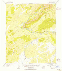 Livengood B-2 Alaska Historical topographic map, 1:63360 scale, 15 X 15 Minute, Year 1954