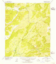 Livengood B-3 Alaska Historical topographic map, 1:63360 scale, 15 X 15 Minute, Year 1954