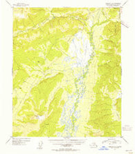 Livengood B-4 Alaska Historical topographic map, 1:63360 scale, 15 X 15 Minute, Year 1953