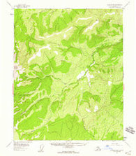 Livengood B-5 Alaska Historical topographic map, 1:63360 scale, 15 X 15 Minute, Year 1952
