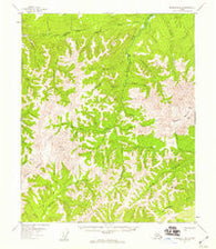Livengood B-6 Alaska Historical topographic map, 1:63360 scale, 15 X 15 Minute, Year 1956