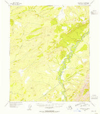 Livengood C-2 Alaska Historical topographic map, 1:63360 scale, 15 X 15 Minute, Year 1954