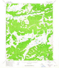 Livengood C-4 Alaska Historical topographic map, 1:63360 scale, 15 X 15 Minute, Year 1952