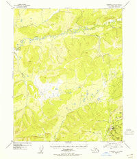 Livengood C-4 Alaska Historical topographic map, 1:63360 scale, 15 X 15 Minute, Year 1954