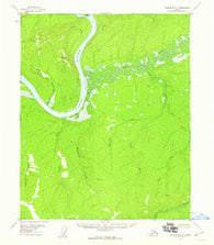 Livengood C-6 Alaska Historical topographic map, 1:63360 scale, 15 X 15 Minute, Year 1956