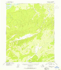 Livengood D-4 Alaska Historical topographic map, 1:63360 scale, 15 X 15 Minute, Year 1954