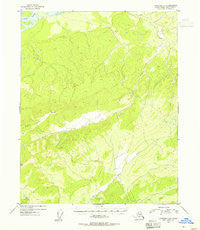 Livengood D-4 Alaska Historical topographic map, 1:63360 scale, 15 X 15 Minute, Year 1954