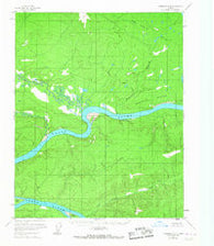 Livengood D-6 Alaska Historical topographic map, 1:63360 scale, 15 X 15 Minute, Year 1956