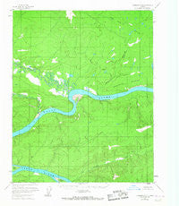 Livengood D-6 Alaska Historical topographic map, 1:63360 scale, 15 X 15 Minute, Year 1956