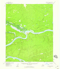 Livengood D-6 Alaska Historical topographic map, 1:63360 scale, 15 X 15 Minute, Year 1956