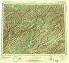 Livengood Alaska Historical topographic map, 1:250000 scale, 1 X 3 Degree, Year 1945
