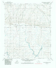 Lookout Ridge B-3 Alaska Historical topographic map, 1:63360 scale, 15 X 15 Minute, Year 1985