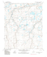 Lookout Ridge D-1 Alaska Historical topographic map, 1:63360 scale, 15 X 15 Minute, Year 1984