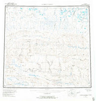 Lookout Ridge Alaska Historical topographic map, 1:250000 scale, 1 X 3 Degree, Year 1956