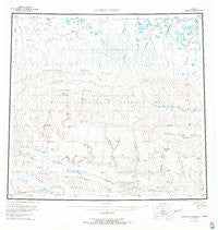 Lookout Ridge Alaska Historical topographic map, 1:250000 scale, 1 X 3 Degree, Year 1956