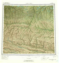 Lookout Ridge Alaska Historical topographic map, 1:250000 scale, 1 X 3 Degree, Year 1956