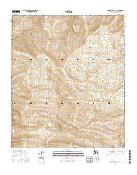 Lookout Ridge A-1 NE Alaska Current topographic map, 1:25000 scale, 7.5 X 7.5 Minute, Year 2016
