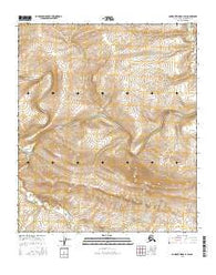 Lookout Ridge A-1 SW Alaska Current topographic map, 1:25000 scale, 7.5 X 7.5 Minute, Year 2016