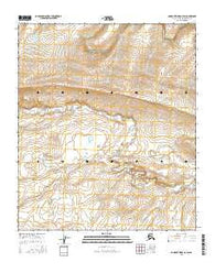 Lookout Ridge A-2 SW Alaska Current topographic map, 1:25000 scale, 7.5 X 7.5 Minute, Year 2016