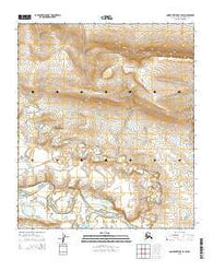 Lookout Ridge A-4 SW Alaska Current topographic map, 1:25000 scale, 7.5 X 7.5 Minute, Year 2015