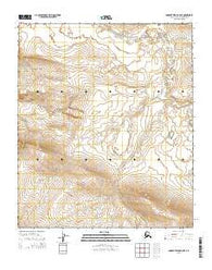 Lookout Ridge A-5 NE Alaska Current topographic map, 1:25000 scale, 7.5 X 7.5 Minute, Year 2015