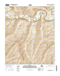 Lookout Ridge B-1 NE Alaska Current topographic map, 1:25000 scale, 7.5 X 7.5 Minute, Year 2016