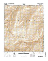 Lookout Ridge B-2 NE Alaska Current topographic map, 1:25000 scale, 7.5 X 7.5 Minute, Year 2016