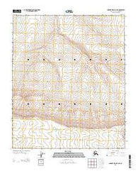 Lookout Ridge B-3 NE Alaska Current topographic map, 1:25000 scale, 7.5 X 7.5 Minute, Year 2013