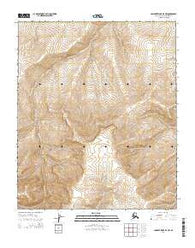 Lookout Ridge B-5 NW Alaska Current topographic map, 1:25000 scale, 7.5 X 7.5 Minute, Year 2014