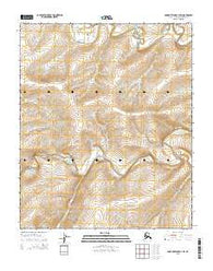 Lookout Ridge C-3 SW Alaska Current topographic map, 1:25000 scale, 7.5 X 7.5 Minute, Year 2015