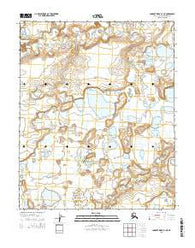 Lookout Ridge D-1 NE Alaska Current topographic map, 1:25000 scale, 7.5 X 7.5 Minute, Year 2015
