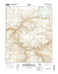 Lookout Ridge D-4 NW Alaska Current topographic map, 1:25000 scale, 7.5 X 7.5 Minute, Year 2014