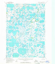 Marshall A-1 Alaska Historical topographic map, 1:63360 scale, 15 X 15 Minute, Year 1954