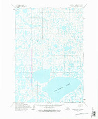 Marshall A-4 Alaska Historical topographic map, 1:63360 scale, 15 X 15 Minute, Year 1954