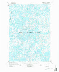 Marshall A-7 Alaska Historical topographic map, 1:63360 scale, 15 X 15 Minute, Year 1954