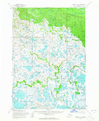 Marshall B-1 Alaska Historical topographic map, 1:63360 scale, 15 X 15 Minute, Year 1954
