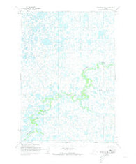 Marshall B-4 Alaska Historical topographic map, 1:63360 scale, 15 X 15 Minute, Year 1954